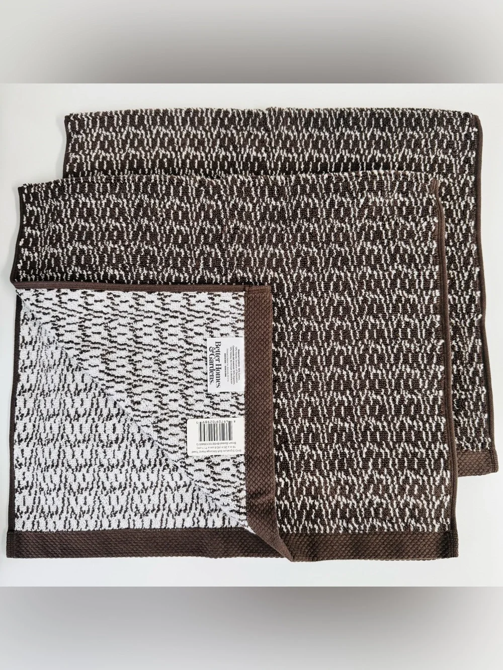 Better Homes & Gardens Signature Soft Cotton Melange 6-pc Bath Towel Set Brown